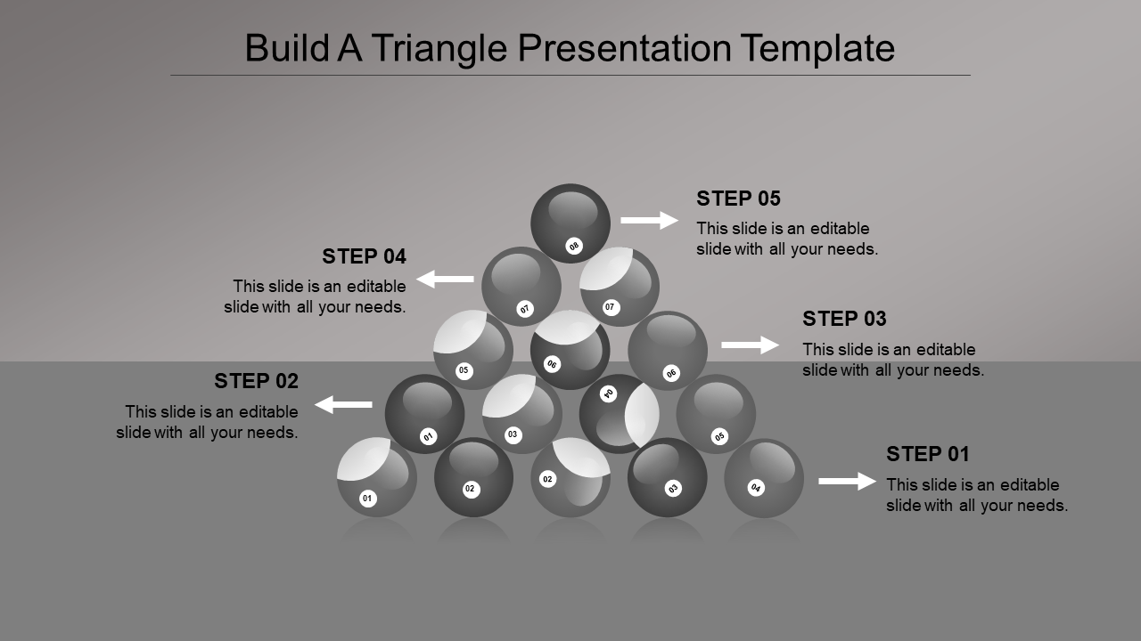 Find the Best Collection of Triangle Presentation Template